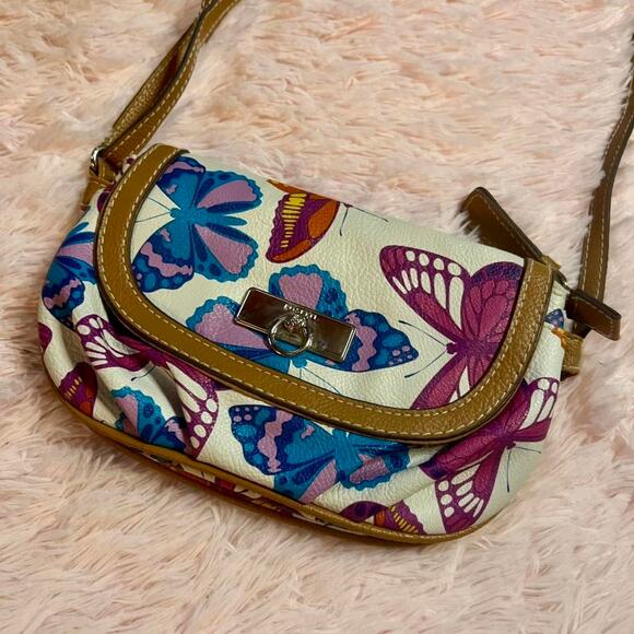 Rosetti Handbags - Rossetti Midge Butterfly Y2K Nostalgic McBling Faux Leather Crossbody Mini Bag